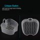 thumbnail image 4 of 2X Blanco Estuche de Dentadura , Copa de Dentadura con Colador, Caja de Baño de Dentadura Caja de Almacenamiento de Dientes Falsos con Cesta Soporte de Contenedor Neto para Viajes, 4 of 5