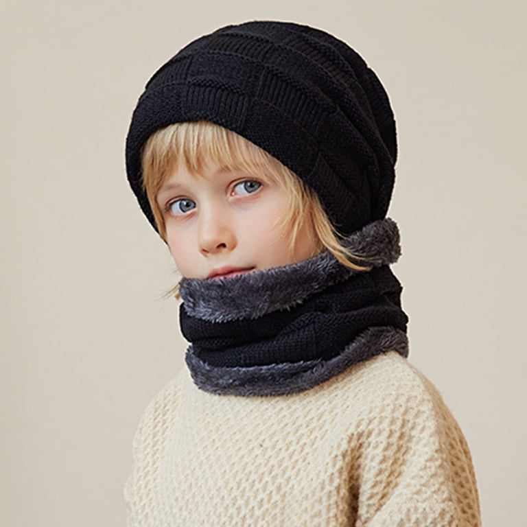 Fleece Lined Earflap Beanie & Scarf Set Windproof Winter Accessories Winter Full Face Cover Hat Scarf Set Women Outdoor Windproof  main image 2