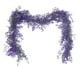 thumbnail image 2 of Ratán Plástico Guirnalda colgante de ratán morado de 180 cm con hojas artificiales para decoración de interiores, chimenea o fiestas (1 unidad) Rkxzt, 2 of 9