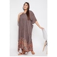 thumbnail image 5 of Gypsie Blu Women's Plus Size Rayon Kaftan Dresses Long Maxi Dress for Ladies Girls Online, 5 of 7