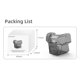 thumbnail image 3 of Tapa Protectora de Pantalla de Lente Anticolisión Bsvklp Cubierta de Película a Prueba de Arañazos Protección Anticaída para DJI AIR 2S Accesorios para Drones, 3 of 9