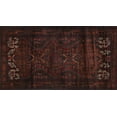 thumbnail image 1 of Ahgly Company Machine Washable Indoor Rectangle Traditional Night Red Area Rugs, 2' x 5', 1 of 7