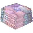 thumbnail image 4 of Dreamtimes Colorful Shells Kitchen Towels 18x28inch Ultra Soft Absorbent Quick Drying Kitchen Dish Towels Washable Cleaning Cloths Hand Towels Tea and Bar Towels, 1 Pack, 4 of 7
