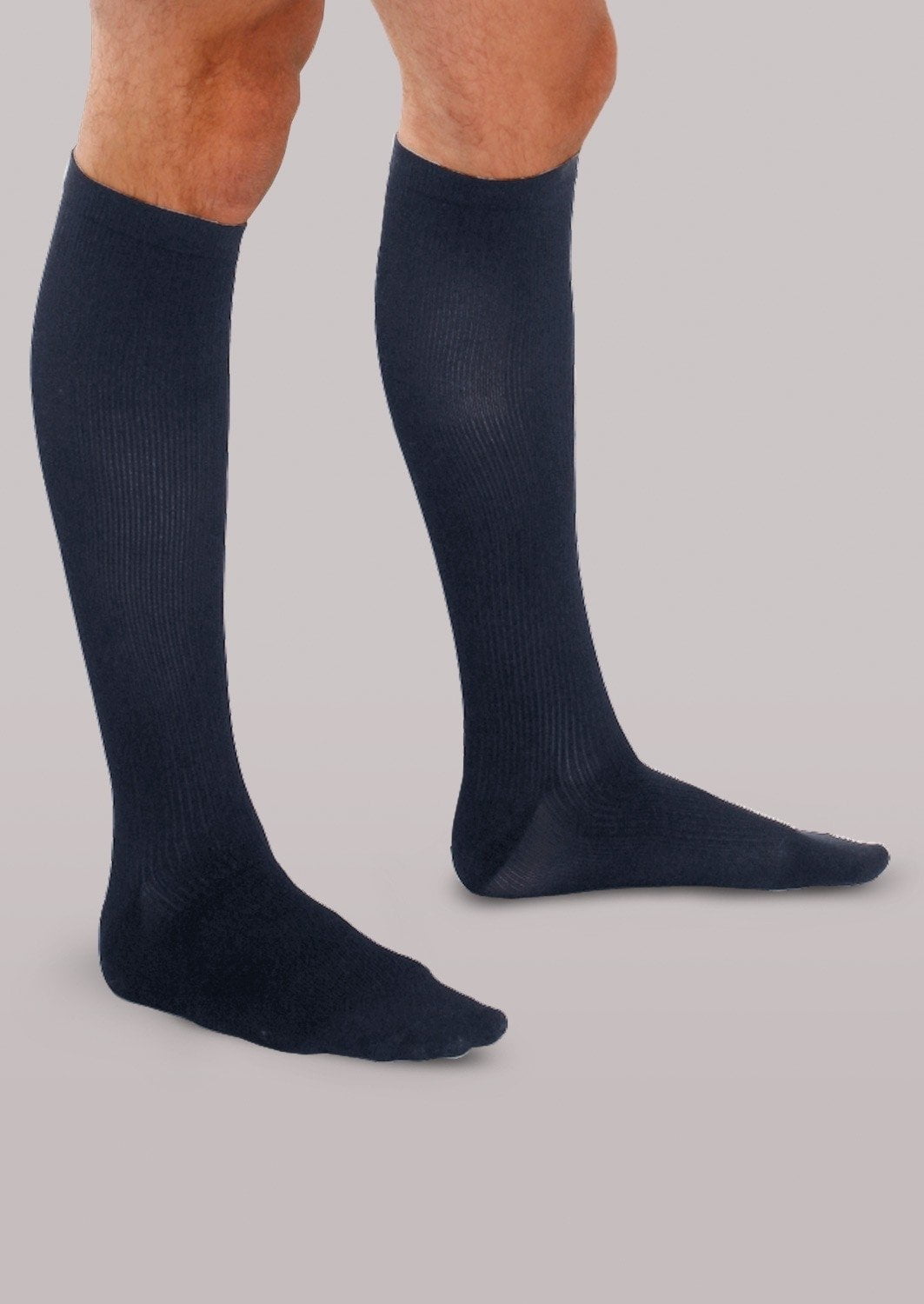 QCS Men's Medical Socks, XL, Navy