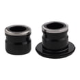 thumbnail image 2 of LEFU for Bike Hub Quick Release Thru Axle Adapter Converter End Cap Set for 12*142mm Axle Conversion Black Aluminum Alloy, 2 of 8