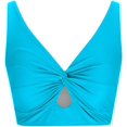 thumbnail image 4 of Hauts de Bikini pour Femmes, Hauts de Maillot de Bain à devant Torsadé, Hauts de Maillot Rehausseur, Haut de Maillot de Bain Confortable, Soutien-Gorge de Sport, Haut Tankini Rétro, 4 of 6