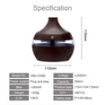 thumbnail image 2 of Difusor Aceite Aroma Humidificador Aire Grano Ultrasónica (grano Oscura), 2 of 6
