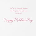 thumbnail image 4 of American Greetings Mother's Day Card for Mom (Embroidery Flower Branch), 4 of 5