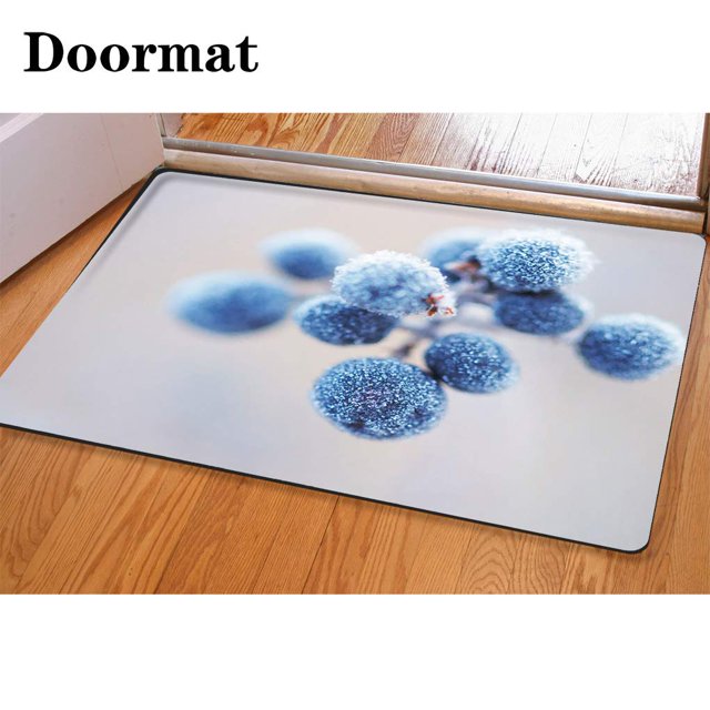 Juego de alfombras de baño de 3 piezas ABPHQTO Bayas silvestres congeladas Cont-CHAPPLE-181