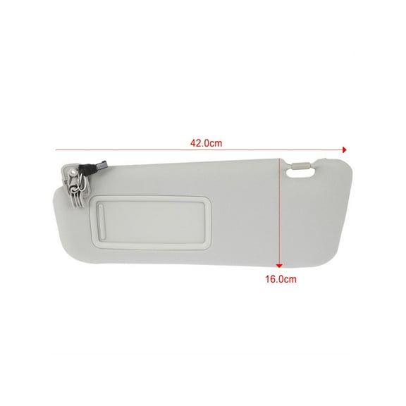 SCITOO Left Driver Side Sun Visor Assembly With Sunroof fit for 2010 2011 2012 2013 2014 2015 for Mazda CX-9 Gray Car Sun Visor TDY1-69-320