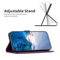 thumbnail image 2 of Premium High Quality Wallet Case For Samsung S22 Plus, Strong Magnetic Clasp Case with [RFID Blocking] Card Holder Kickstand Magnetic,Leather Flip Case for Samsung Galaxy S22 Plus, Purple, 2 of 8