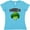 Aqua, variant on Inktastic Powered by Broccoli Women's V-Neck T-Shirt