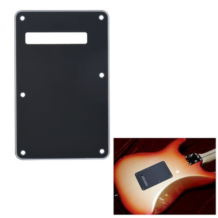 Pickguard Tremolo Cavity Cover Backplate Back Plate 3Ply for Stratocaster Strat Modern Style Electric Guitar (Best Tremolo Bridge For Stratocaster)