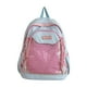 thumbnail image 5 of Mochila de moda con bolsillo transparente de nailon para viajes escolares y universitarios. Azul, 5 of 9