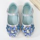 thumbnail image 3 of Sandalias de cristal de verano para niñas, zapatos de tacón alto de gelatina de princesa, zapatos de baile de fiesta de princesa, zapatos de rendimiento, 3 of 5