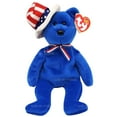 thumbnail image 2 of Ty Beanie Babies Sam the Bear Blue Patriotic Plush 2003, 2 of 7