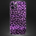 thumbnail image 4 of DesignSkinz Vivid Purple Leopard Print Full-Body Skin Decal Wrap Cover for iPhone 14 Plus, 4 of 9