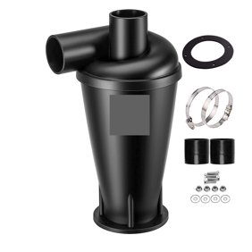 Dust Collector Separator For Shop Vac, Separator Dust Powder Filter For Vacuums Dust Extractor Accessories Woodworking ,Easy to Setup