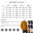 thumbnail image 3 of Men's Classic Crew Neck Plaid Knitted Sweater Casual Long Sleeve Checkered Pullover, 3 of 5