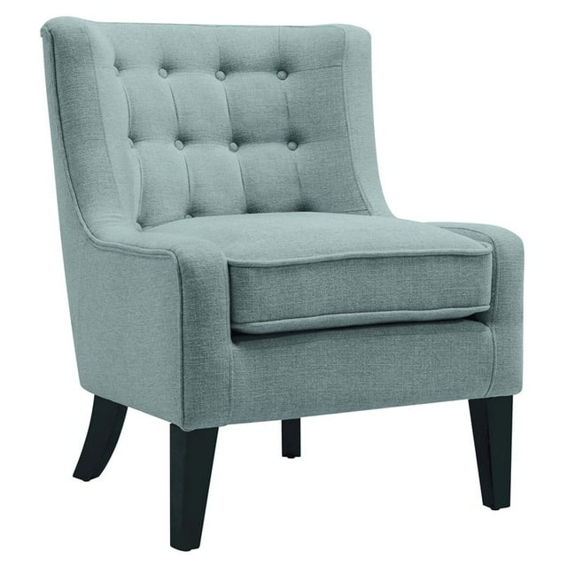 Lane Furniture Nashville 26.75" Transitional Fabric Accent Chair in Blue