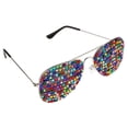 thumbnail image 3 of Gafas Funny Photo Props Accesorios de Fiestas Bling Crystal Buen Estiramiento Encogimiento Duradero Fácil de Llevar 01 Yinane Gafas de sol de Diamante, 3 of 8