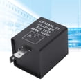thumbnail image 1 of Electronic LED Flasher Relay, 2 Pin 10A 12V 0.1W To 150W Warning And Turn Signal Flasher Automotive Replacement Accessory, 1 of 8