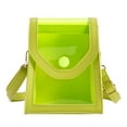 thumbnail image 2 of PU Women Clear Bags Solid Color Transparent Plastic Fashion Simple Messenger Bag, 2 of 10
