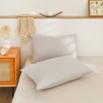 thumbnail image 1 of Move Over Grey Pillowcases Queen, Zipper Closure Pillow Cover Set of 2, Microfiber Pillow Cases, 2 Pack, 1 of 7