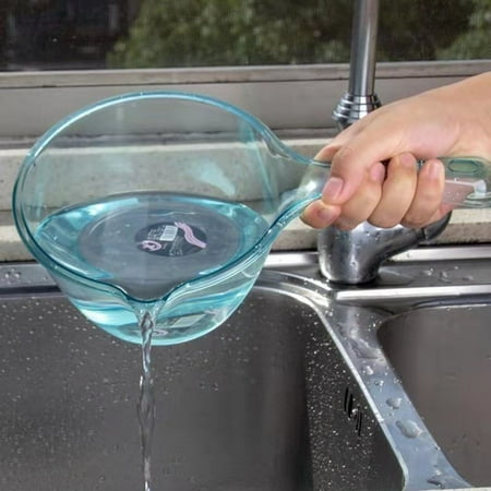 

Kitchen Plastic Washing Spoon Multifunctional Water Ladle for Bathroom Hair Washing
