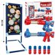 thumbnail image 1 of Outdoor Toys Battle Game Safety Soft Foam Ball Bullet Gun Air Pump Shooting Score Score Dart Game Kids Boy Gift heqiyong toy, 1 of 2