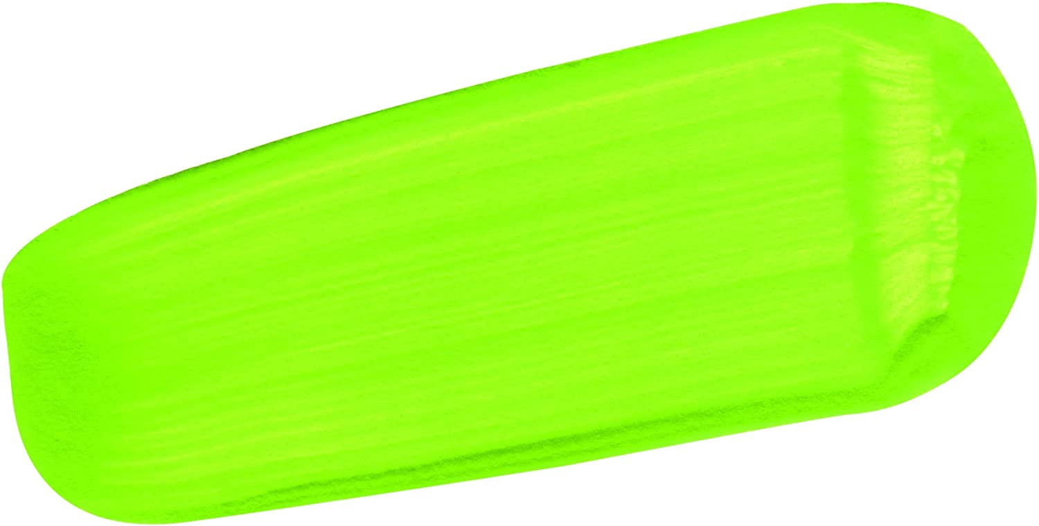 Golden Paintworks Mural and Theme Acrylic Paint - Yellow Green, 16 oz, Jar