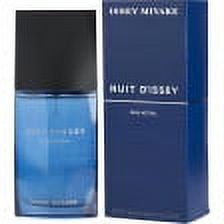 Nuit D'Issey Blue Astral Eau de Toilette Miyake Spray for Men, 2.5 Ounce  Size