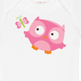 thumbnail image 4 of Inktastic Pink Owl and Butterfly Girls Baby Bodysuit, 4 of 5