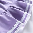 thumbnail image 4 of Hiijoy Little Girls Sports Outfits Short Sleeve T Shirt Pleated Skirt Set, Sizes 5-6Y, 4 of 4