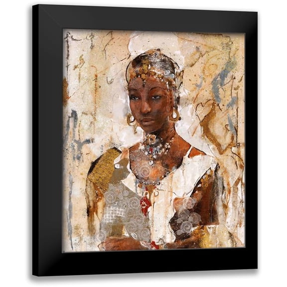 Wiley, Marta 12x14 Black Modern Framed Museum Art Print Titled - Tranquility No. 1