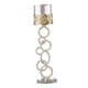 thumbnail image 1 of Candelabro de cristal, candelabros creativos para mesas, cafeterías, eventos y fiestas. 7 anillos, 1 of 9