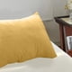 thumbnail image 5 of Funda de Almohada sin Impresión Color Sólido Lavado Algodón, Coreless Ropa de Cama Estilo Conciso, 74x48cm, Tejido de Poliéster, Funda de Almohada Transpirable Suave, 5 of 6