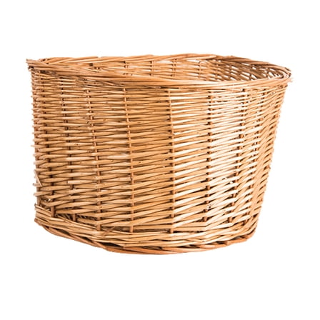 Adie 18'' D Shape Wicker Basket