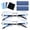 2pcs, variant on Blue Lume Glasses, Photochromic Auto Focus Anti Blue Light Readers for Screen & Outdoor