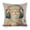 Cute cat headphones 1, variant on Ocean Moon Fluorescent sandy beach Linen toss pillowcase Decoration pillowcase Gift preferred 24x24" Cushion cover 4 set Sofa pillowcase Sofa bedroom living room car
