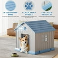 thumbnail image 3 of Large Dog House for Small, Medium & Large Dogs - Weatherproof Shelter with Elevated Floor & Air Vents, Easy to Clean & Assemble, 3 of 15