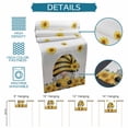 thumbnail image 6 of Sunflower Gnomes Table Runner 120 Inches, Summer Botanical Bee Yellow Bed Runner Dresser Scarves Tabletop for Indoor Outdoor Parties/Ceremony/Banquet, 13"x 120", 6 of 9