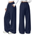 thumbnail image 6 of Viadha Sweatpants Women Baggy Joggers Workout Lightweight Comfy Straight Leg High Waisted Athletic Sweat Pants with Pockets, 6 of 6