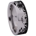 thumbnail image 3 of Sea Coral Tungsten Carbide Ring, 3 of 9