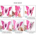 thumbnail image 6 of CreativeArrowy Magnetic Butterfliy Wall Stickers 12pcs Beautiful Butterflies Home Gifts Wall Decor for Wedding Christmas Birthday, 6 of 10