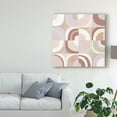 thumbnail image 3 of Trademark Fine Art 'Circle Quartet Blush' Canvas Art by Wild Apple Portfolio, 3 of 4