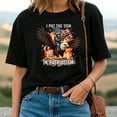 thumbnail image 2 of I Put the ’Tism’ in Patriotism Raccoon Shirt – Funny Autism Pride Tee, Patriotic USA Graphic T-Shirt for Awareness, 2 of 5