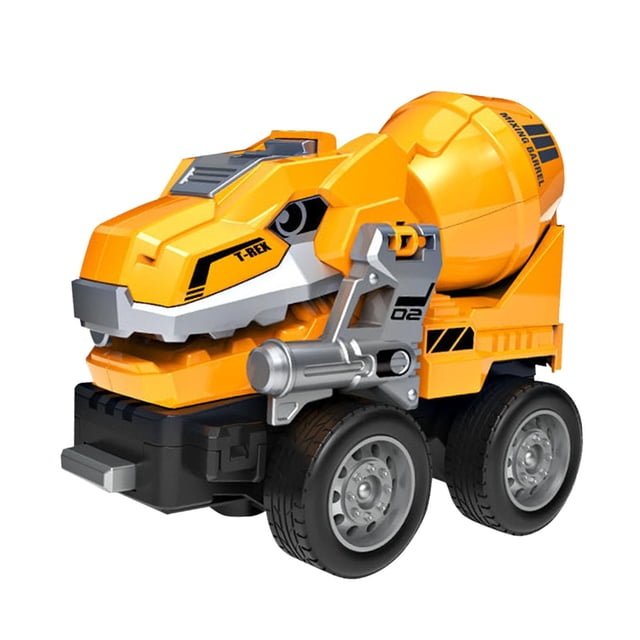 Modelo de Vehículo de Ingeniería, Juguete de Deformación, Coche de Guardería, Camión de Construcción, Juguete , Camión cisterna amarillo