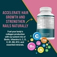 thumbnail image 7 of 100% Pure Hair, Skin & Nails Vitamins – Biotin Supplement for Women & Men, Supports Hair Growth, Strong Nails & Healthy Skin – Non-GMO, All-Natural – Made in USA – 78,1119mcg – 1 Month Supply, 7 of 7