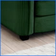 thumbnail image 5 of Modern Retro 2-Piece Corduroy Sofa Set – Single & 2-Seater for Small Living Rooms, Apartments, 5 of 17